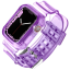 Transparentní silikonový řemínek pro Apple Watch 38 / 40 / 41 mm 6