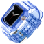 Transparentní silikonový řemínek pro Apple Watch 42 / 44 / 45 mm 2