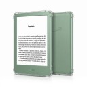 Transparentt skyddande fodral för Amazon Kindle 6 tum 2022 med förstärkta hörn och öppningar för port och knapp flexibelt bakfodral för läsare 6