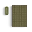 Travel Blanket 140 x 200 cm Quilted Compartments and Dust Resistance All-Year Use Packed Size 18 x 36 cm With Carry Case For Camping and Car 3