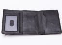Travel Case for Documents and Cards Made of PU Leather and Aluminium Compact Size 11 x 2.7 x 7.5 cm Front Pocket with Cut-Out Elastic Strap 6