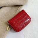 Travel Document and Card Case Compact Cover with Fastening Made of PU Leather and Polyester Length 11 cm Fits in a Pocket or Handbag 4