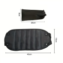 Travel Footrest for Airplanes 43x19 cm Portable Hammock with Memory Foam Hanging Leg Support for Airplanes, Cars, Trains and Offices 9