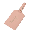 Travel Luggage Tag with Adventure Inscription PU Leather Identification Label for Luggage with Strap for Marking Suitcases and Travel Bags 7