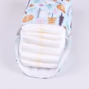 Travel Nappy Bag for Outings with Baby Waterproof Canvas with Print With Handle and Outer Pocket for Phone Dimensions 17 x 7 x 20 cm 5