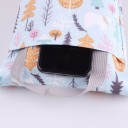 Travel Nappy Bag for Outings with Baby Waterproof Canvas with Print With Handle and Outer Pocket for Phone Dimensions 17 x 7 x 20 cm 7