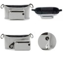 Travel Organiser for Stroller with Handle Straps Neoprene Bag for Baby Essentials with Zip Pockets 31.5 x 9.5 x 17 cm 3