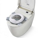 Travel Potty and Children's Toilet Seat 2-in-1 Foldable and Portable 28.5 x 26.2 x 15 cm Non-Slip TPR Feet For Travel and Home Toilets 6