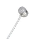 Travel Repair Kit Steel Cable Replacement Cable 100 cm with a diameter of 1.6 mm Includes 8 end caps For emergency repairs on the road 3