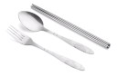 Travel Set of Stainless Steel Cutlery and Chopsticks 3