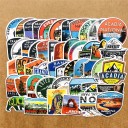 Travel Stickers 50 pcs E251 2