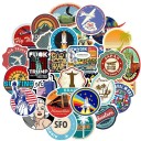 Travel Stickers 50 pcs E265 1