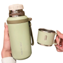 Travel Thermos with Tea Strainer 600 ml 8 × 23 cm Stainless Steel SUS304 Portable Bottle for Tea and Hot Drinks for Work, School and Travel 11
