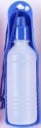 Travel Water Dispenser for Dogs 500 ml Plastic Water Bottle with Drinking Bowl Hanging Strap Water is released by squeezing the bottle 2