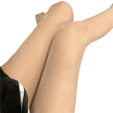 Trblietavé pančucháče dámske bezšvové s perleťovým efektom, univerzálna veľkosť do 65 kg, elastan a nylon, na leto, párty aj denné nosenie 12