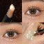 Trblietavý krémový tieň Krémový tieň v tyčinke Ultra pigmentovaná ceruzka na oči Rozjasňovač Vodeodolný V243 7