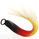 Treccine sintetiche con elastico 58 cm 14