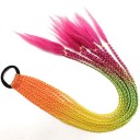 Treccine sintetiche con elastico 58 cm 13