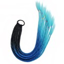 Treccine sintetiche con elastico 60 cm 113