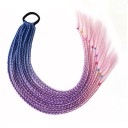 Treccine sintetiche con elastico 60 cm 9