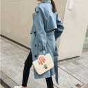 Trench feminino P1832 2