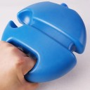 Trener tenisowy z elastyczną linką i podstawą 21 x 21 cm Samodzielny trening odbijania Trening tenisowy w domu i na zewnątrz 5