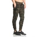 Treninguri pentru bărbați Joggers cu model militar 1