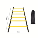 Tréninkový žebřík pro rychlost a koordinaci 300 x 42 cm Nylonové popruhy Sportovní pomůcka s vakem na přenášení 2