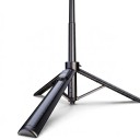 Treppiede magnetico e selfie stick 23–130 cm T18 Anello magnetico doppio Bluetooth telecomando Alluminio Nero Per viaggiare 4
