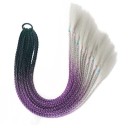 Tresses synthétiques sur élastique 60 cm 72