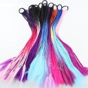 Tresses synthétiques sur élastique 60 cm 4