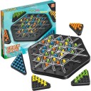 Triangulärt strategispel Chain Triangle Chess 25 x 22 x 5 cm Multiplayer logik brädspel Familjekul Utveckling av taktik och tänkande 1