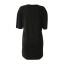 Tričkové šaty čierne 2