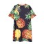 Tričkové šaty s ananásom 2