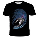 Tricou băiat cu astronaut 15