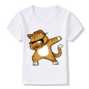 Tricou băiat Dabbing cu pisica J675 8