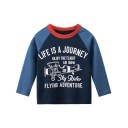 Tricou cu mâneci lungi pentru băieți B1570 17