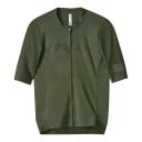 Tricou de ciclism pentru bărbați, ajustat, cu mâneci scurte și fermoar pe toată lungimea, cu mâneci din plasă și dungi orizontale 7