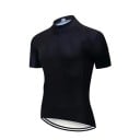 Tricou de ciclism pentru bărbați, de vară, cu mânecă scurtă și fermoar, 3 buzunare posterioare pentru ciclism, sport și activități 9