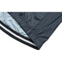 Tricou de ciclism pentru bărbați, gri închis, cu dungi turcoaz și portocalii, cu mânecă scurtă și fermoar pe toată lungimea, cu trei buzunare 8