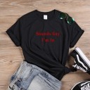 Tricou de damă cu imprimeu amuzant B160 5