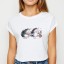 Tricou de damă cu imprimeu animal B352 18