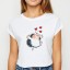 Tricou de damă cu imprimeu animal B352 10