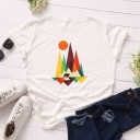 Tricou de damă cu imprimeu color B162 4