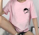 Tricou de damă cu imprimeu de pisică B360 16