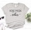 Tricou de dama cu imprimeu honeymoon 4