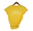 Tricou de dama cu imprimeu karma 6