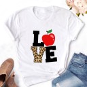 Tricou de damă cu imprimeu love B173 1