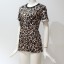 Tricou de damă cu model leopard A144 3