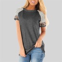Tricou de damă cu model leopard 5